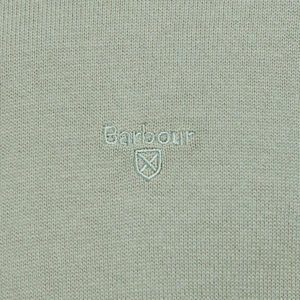 Mens Pima Cotton Crew Neck Sweater Agave Green