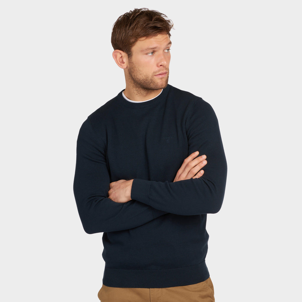 Mens Pima Cotton Crew Neck Sweater