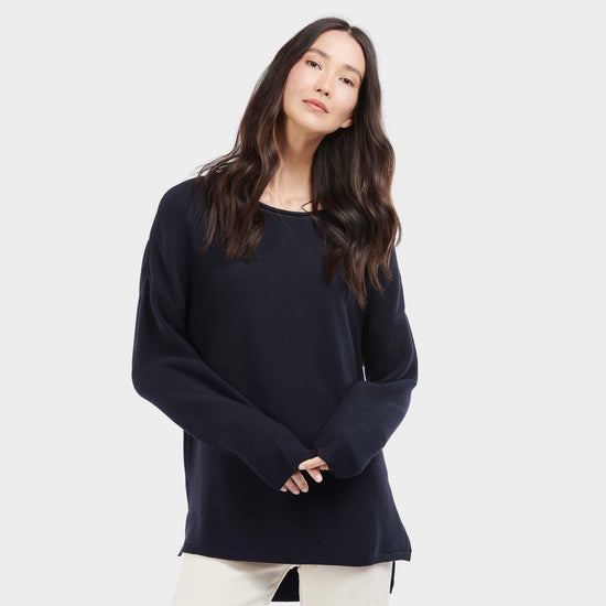 Womens Mariner Knitted Jumper Navy