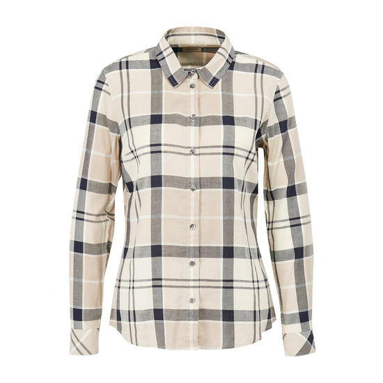 Womens Bredon Shirt Indigo Tartan