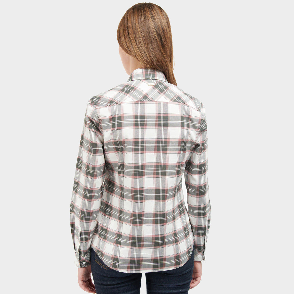 Womens Daphne Shirt Cloud Olive Check