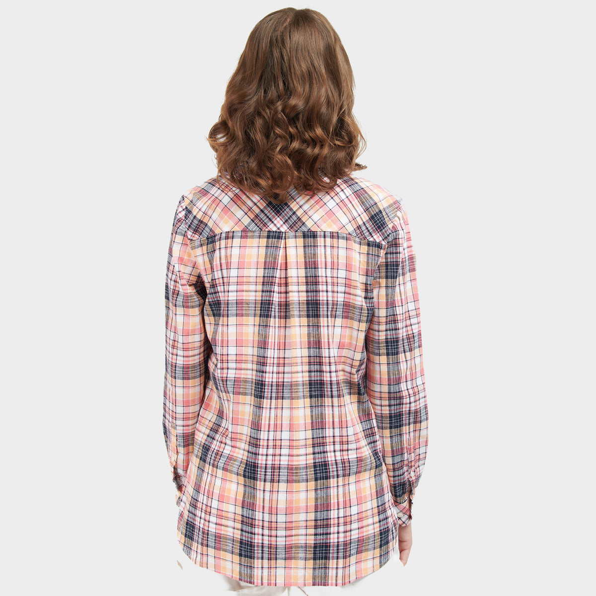 Womens Seaglow Shirt Navy Check