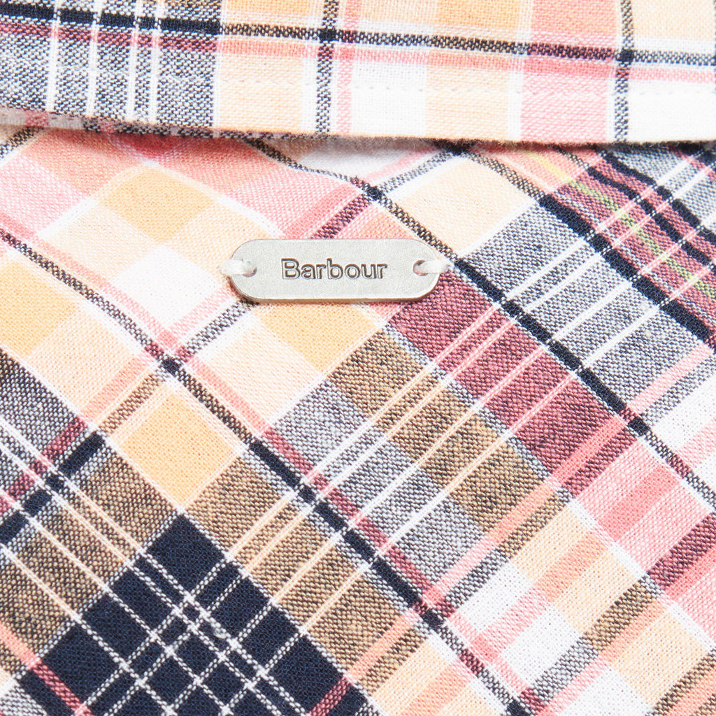 Womens Seaglow Shirt Navy Check