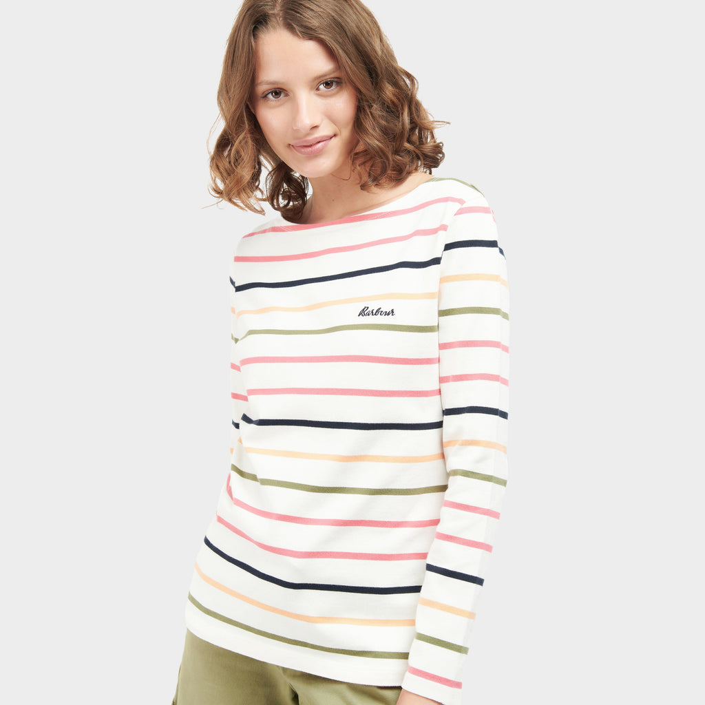Womens Hawkins Top Cloud Stripe