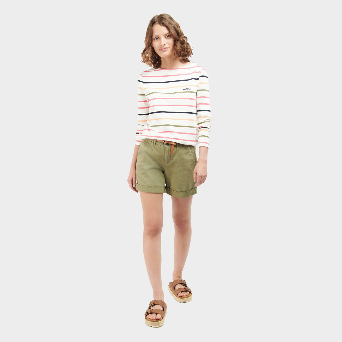 Womens Hawkins Top Cloud Stripe