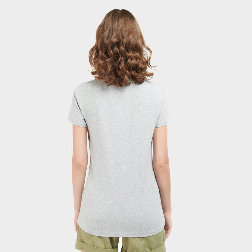 Womens Southport T-Shirt Light Grey Marl