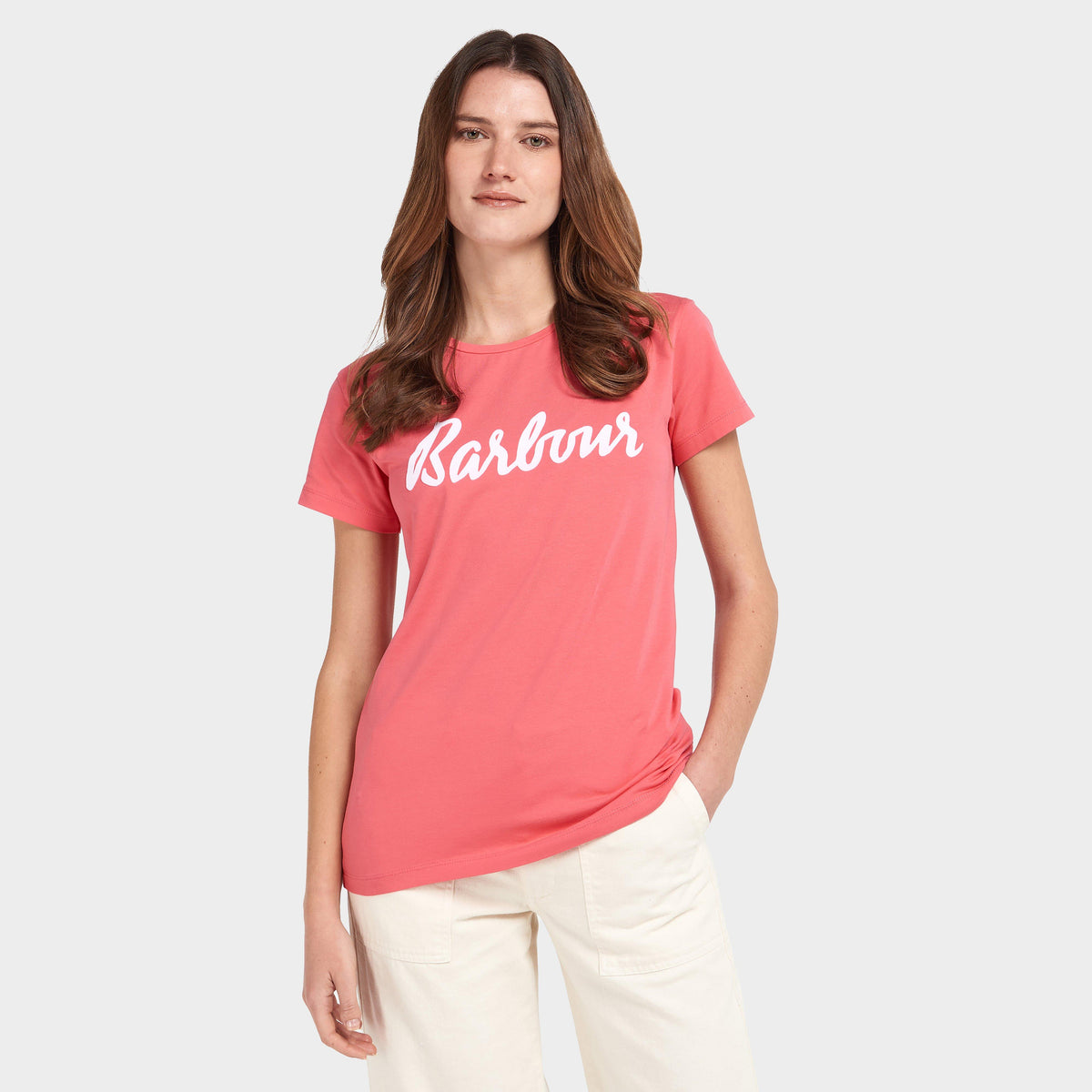 Womens Otterburn T-Shirt Pink Punch