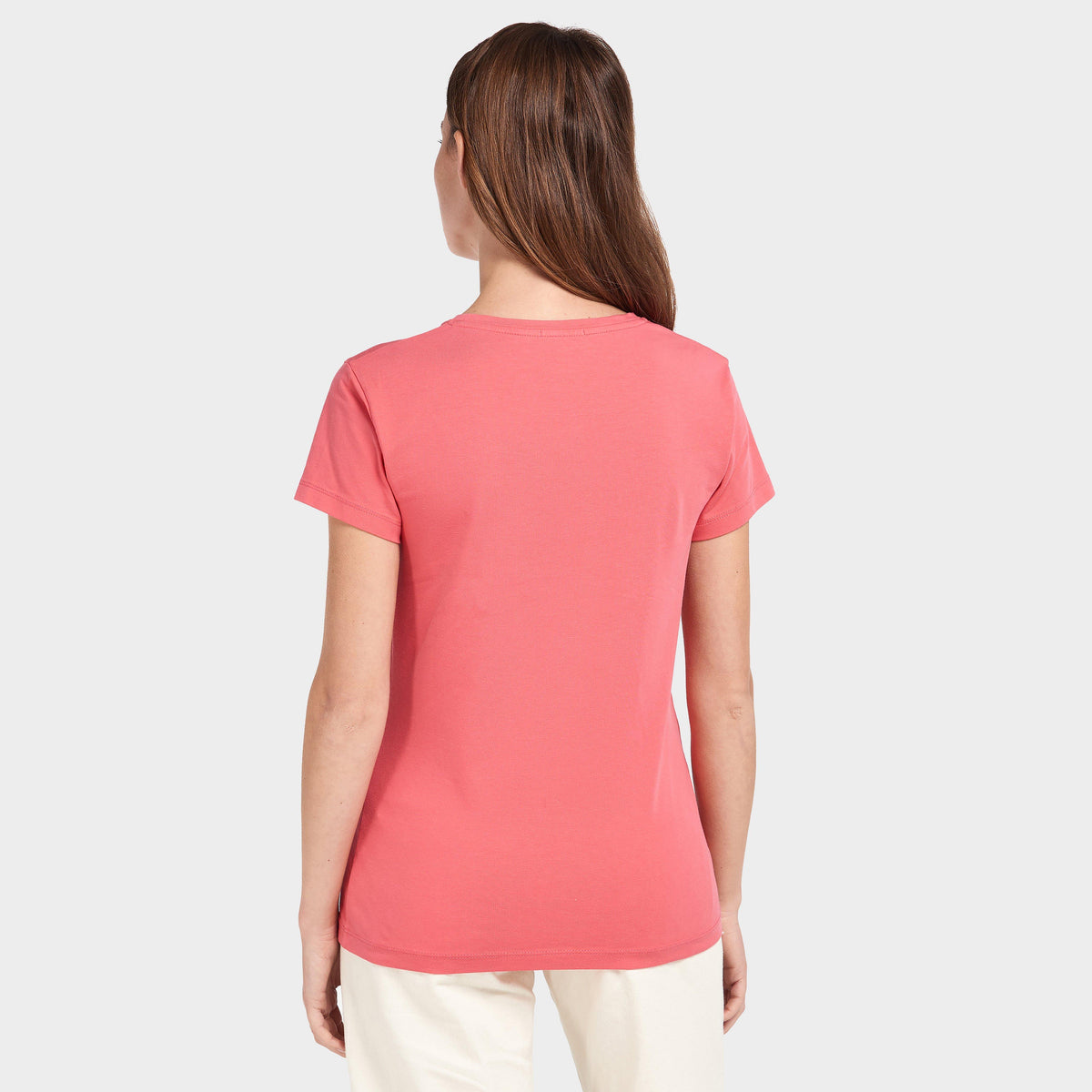 Womens Otterburn T-Shirt Pink Punch