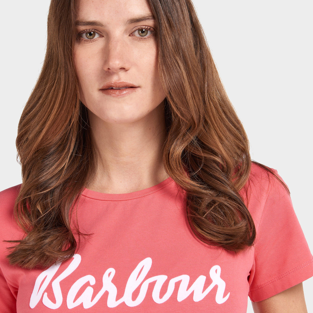 Womens Otterburn T-Shirt Pink Punch