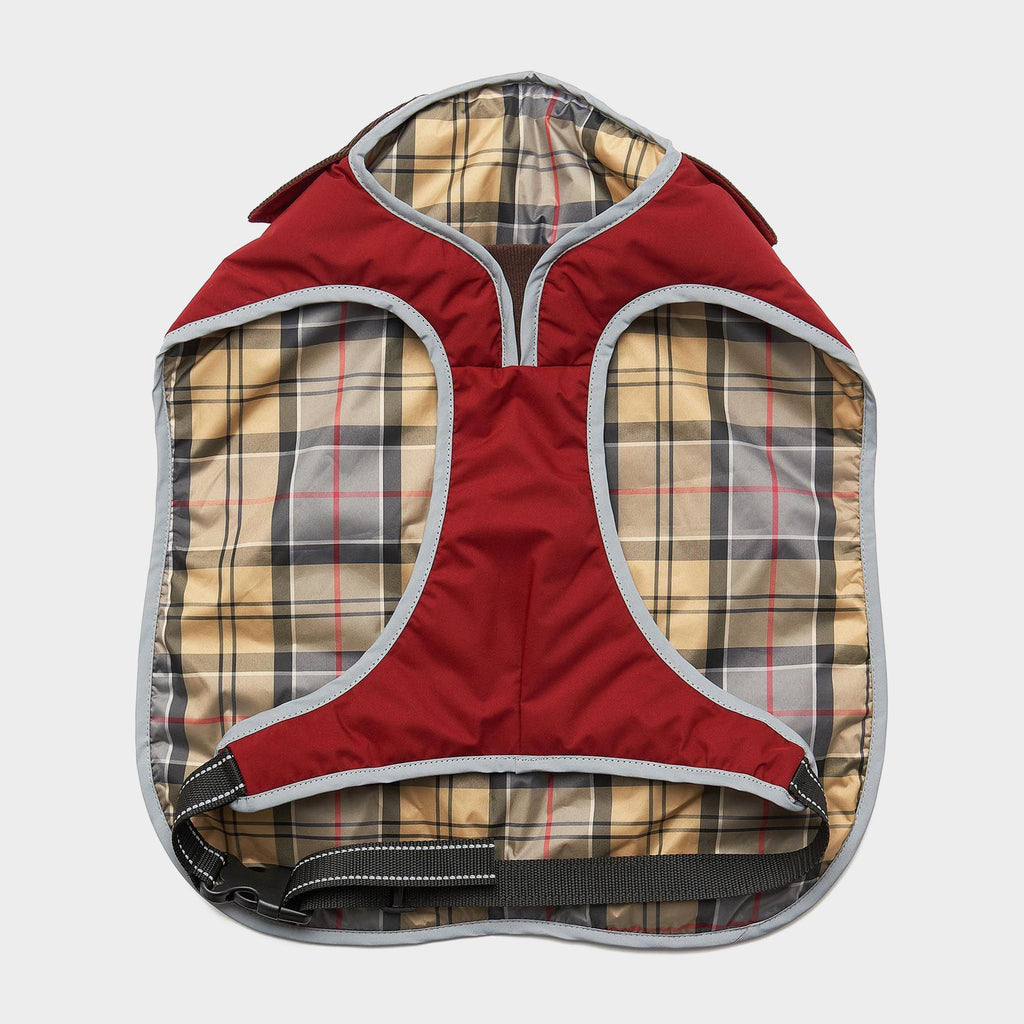 Monmouth Waterproof Dog Coat Red
