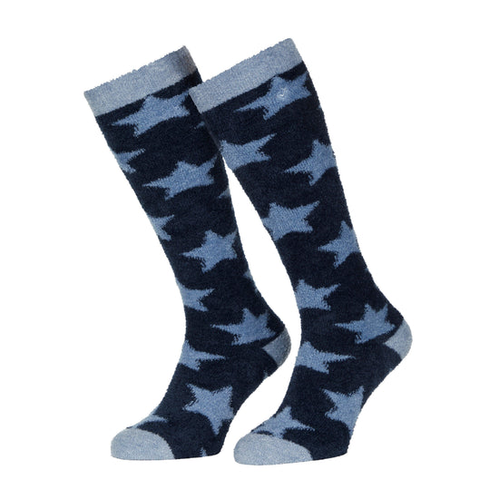 Sasha Star Fluffies Socks Atlantic