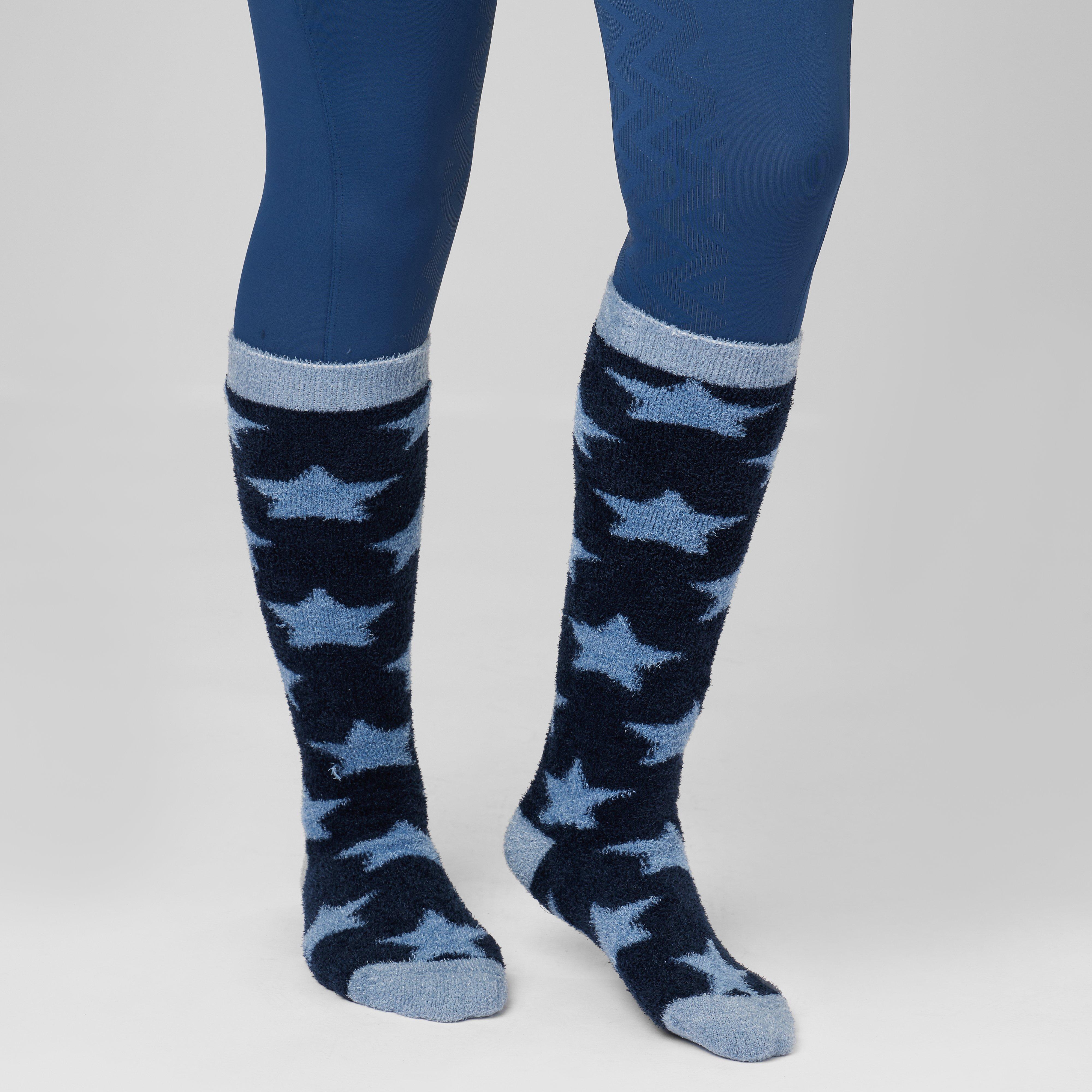 Sasha Star Fluffies Socks Atlantic