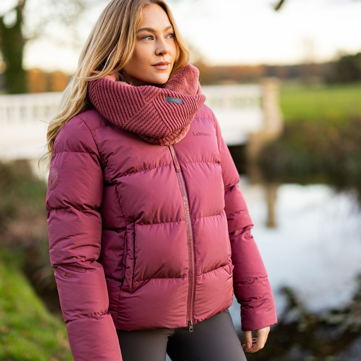 Womens Layla Snood Orchid