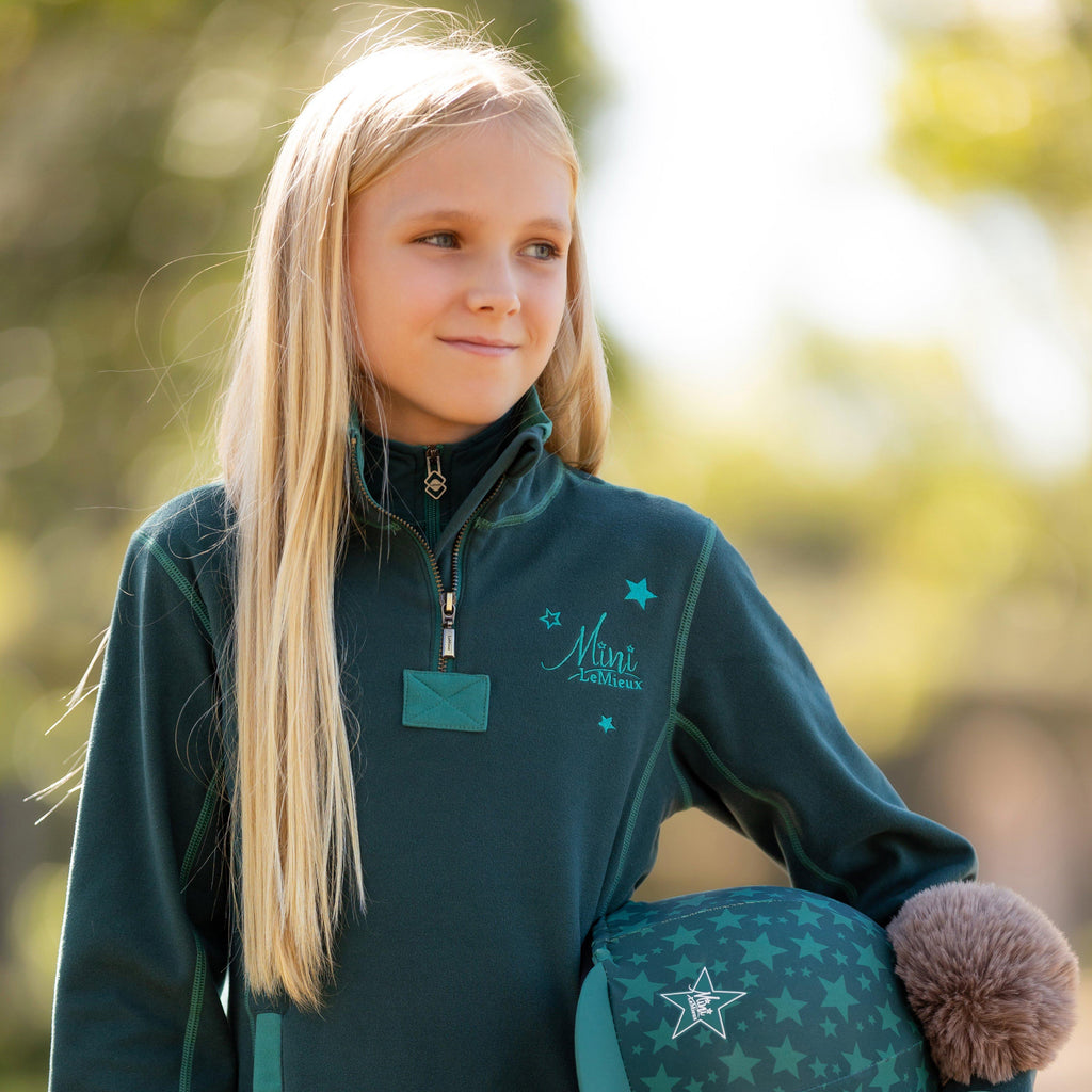 Mini Mari Micro Fleece Spruce