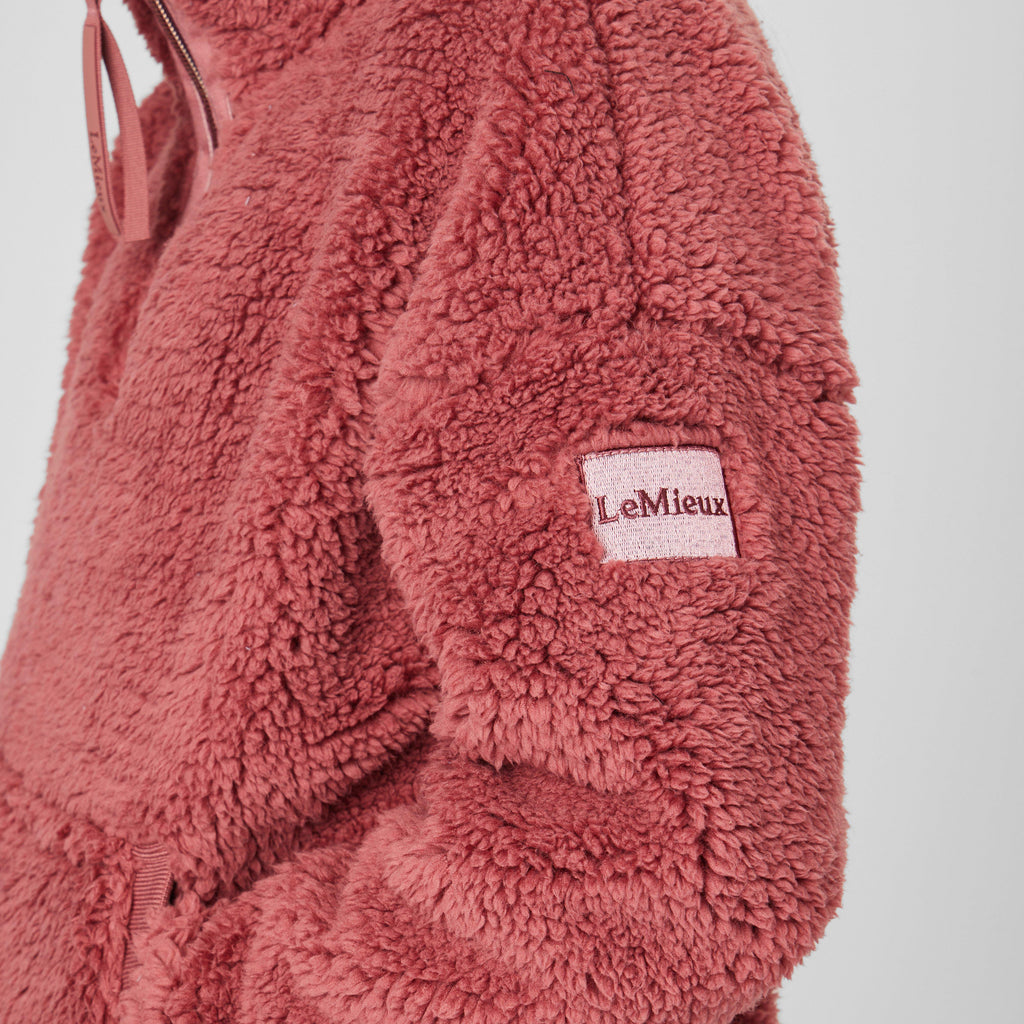 Young Rider Tia Teddy Fleece Orchid