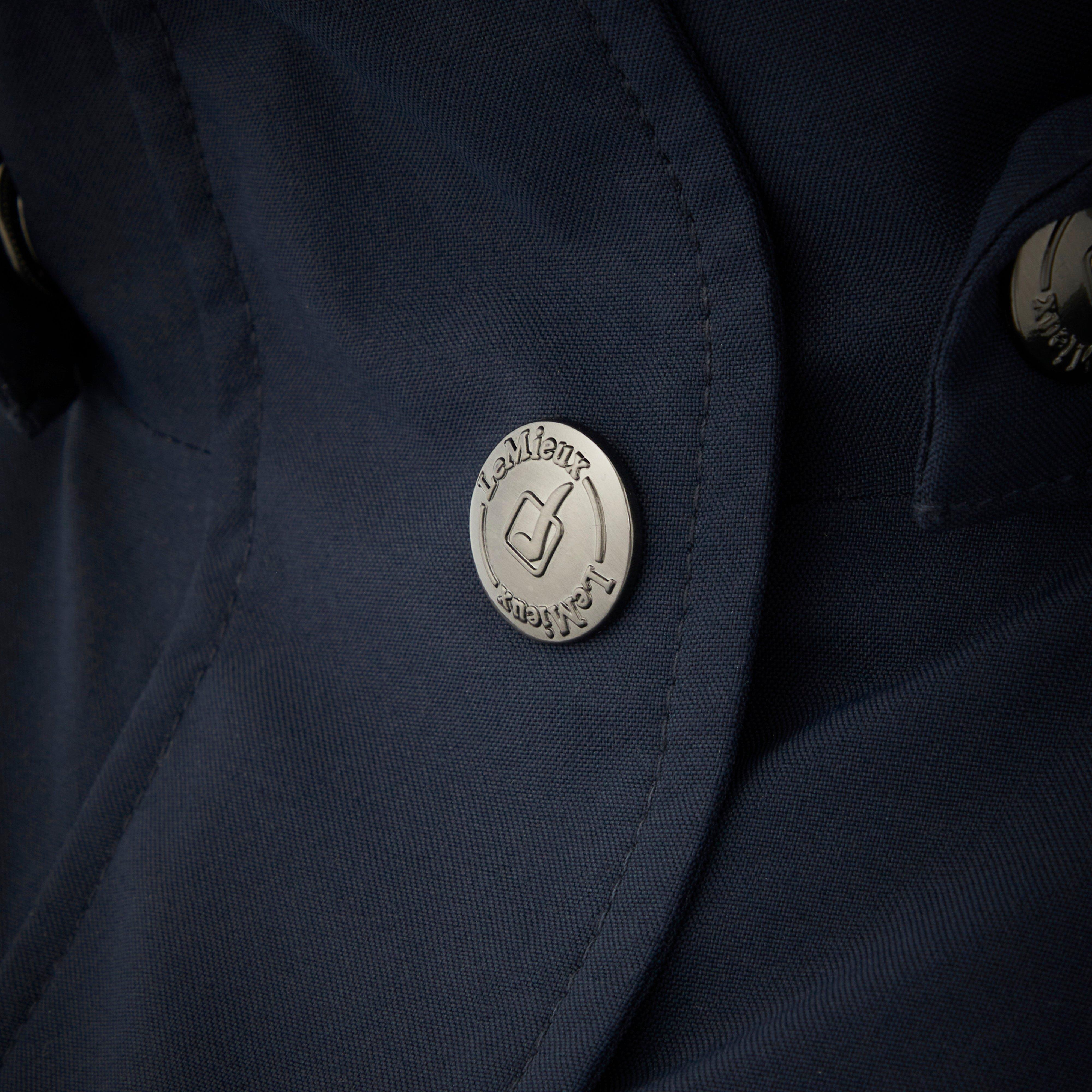 Womens Amelie Waterproof Lightweight Riding Coat Navy