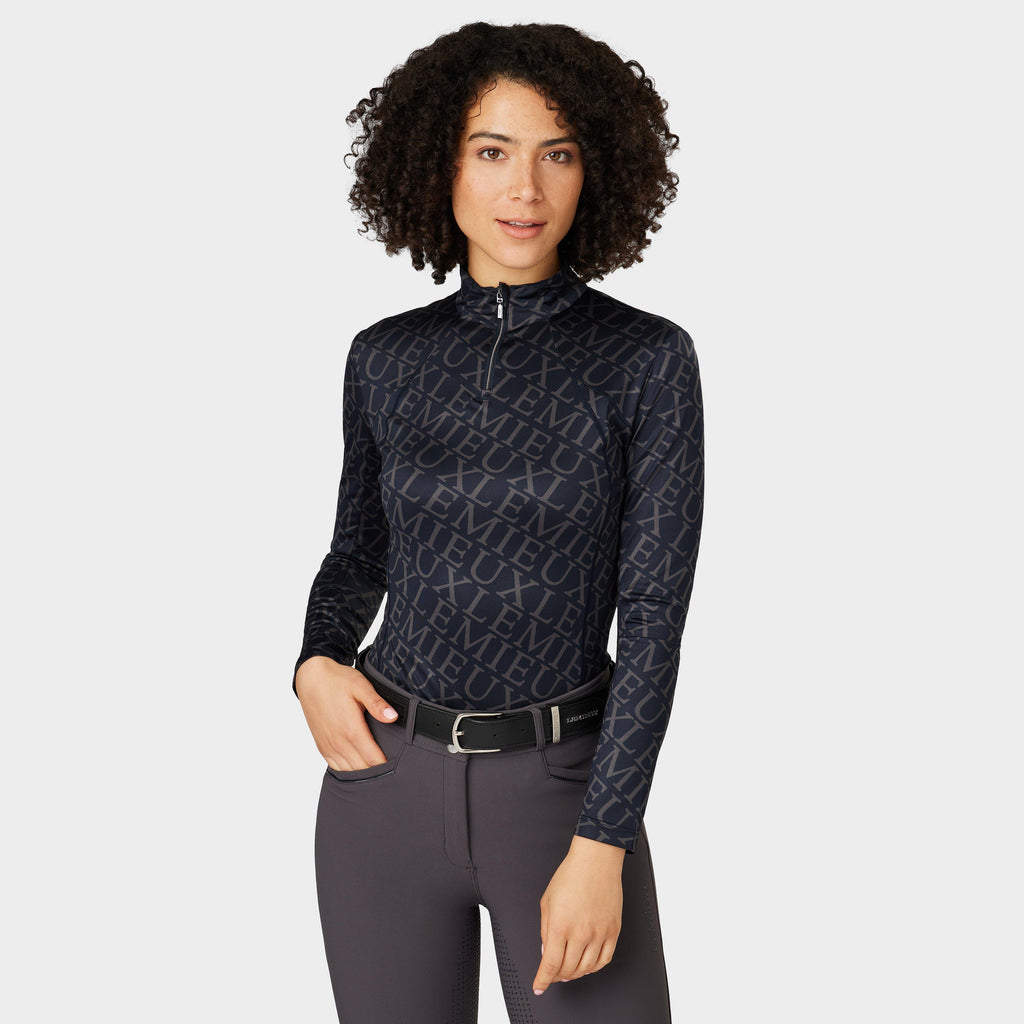 Womens Fleur Base Layer Navy