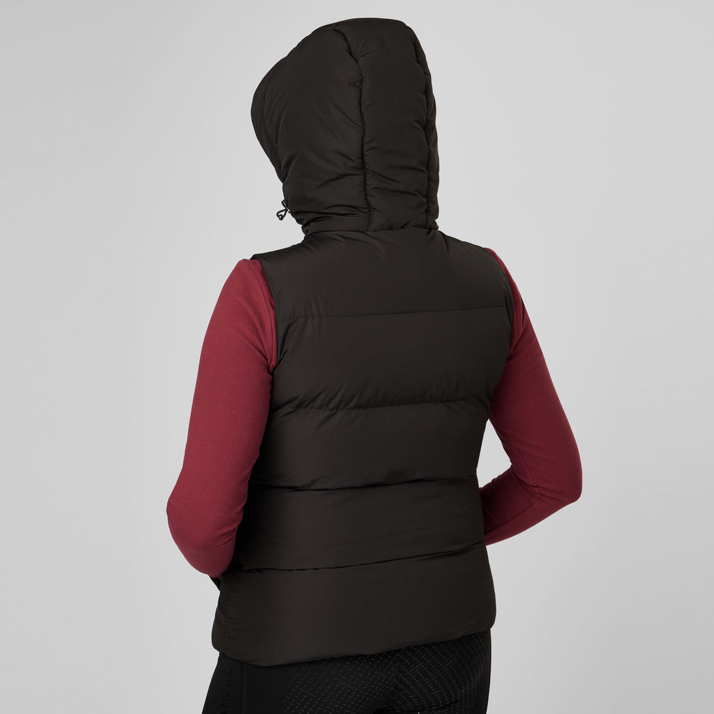 Womens Kenza Puffer Gilet Black