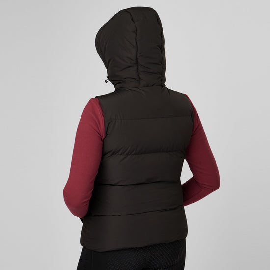 Womens Kenza Puffer Gilet Black