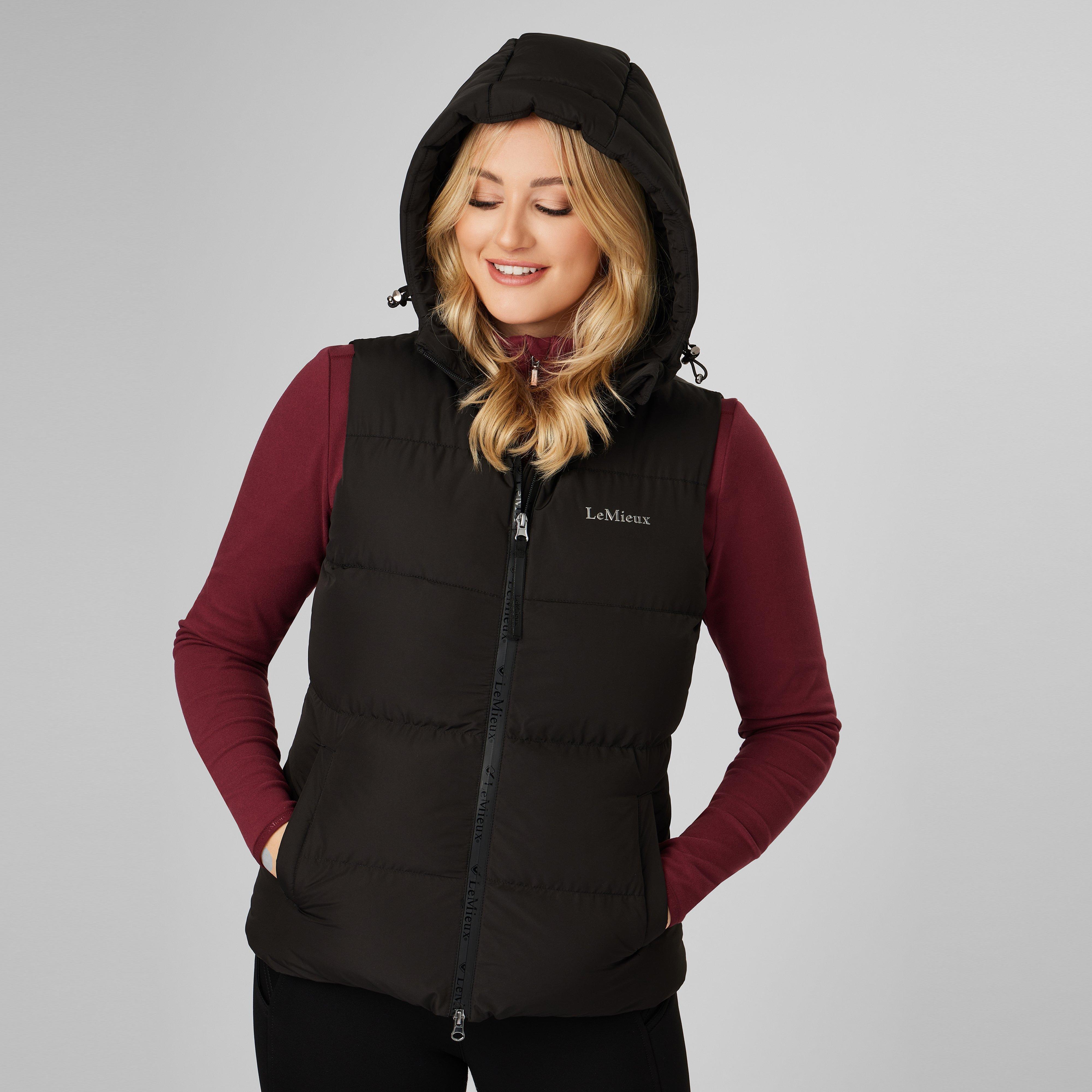 Womens Kenza Puffer Gilet Black