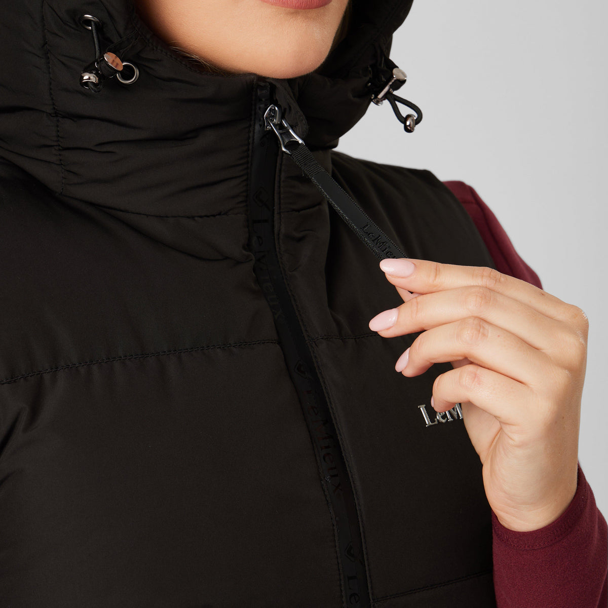 Womens Kenza Puffer Gilet Black