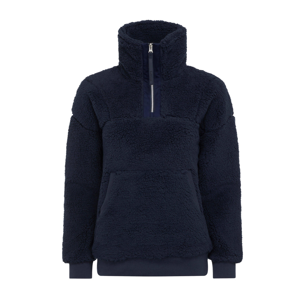 Womens Tara Teddy Fleece Navy