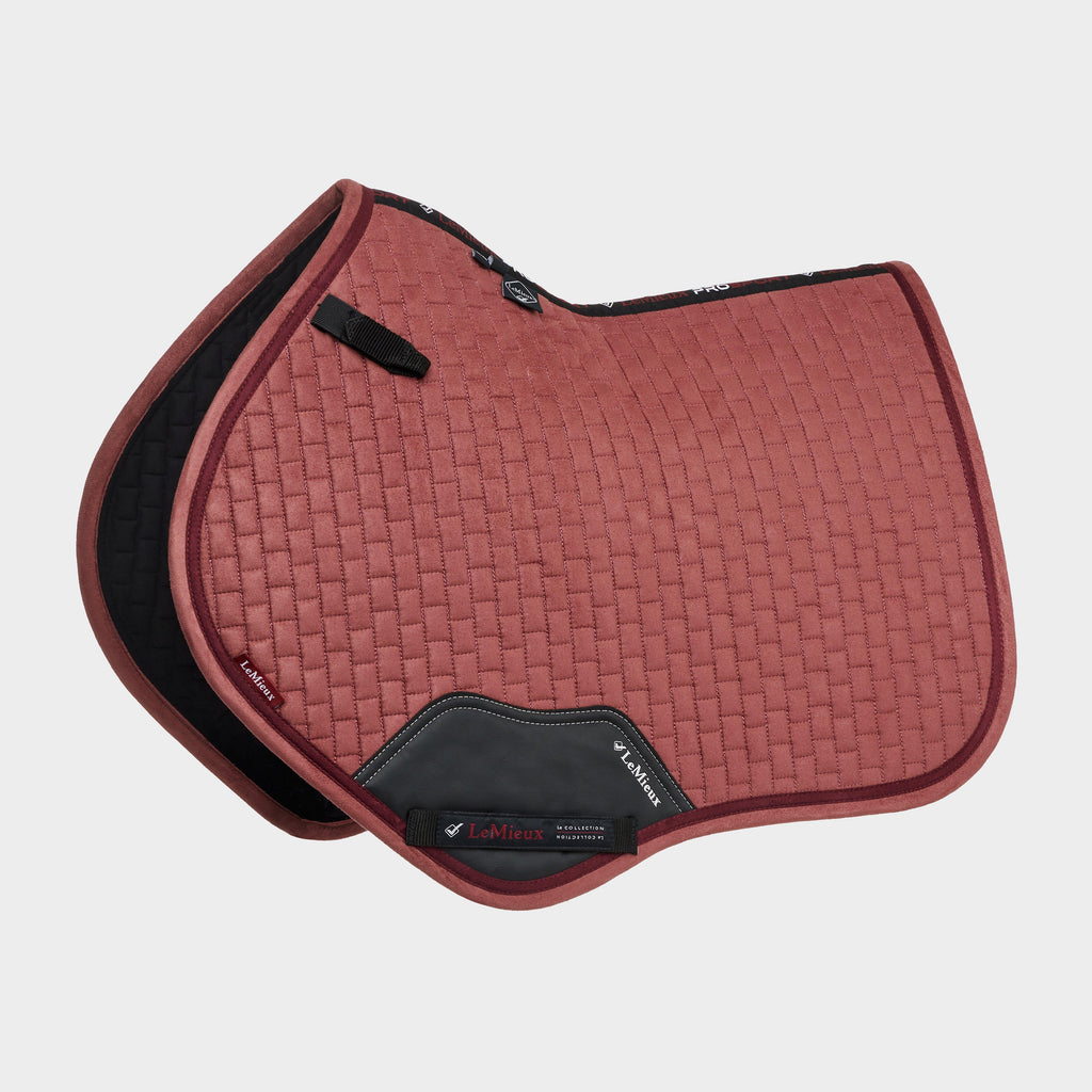 Classique Suede Close Contact Saddle Pad Orchid