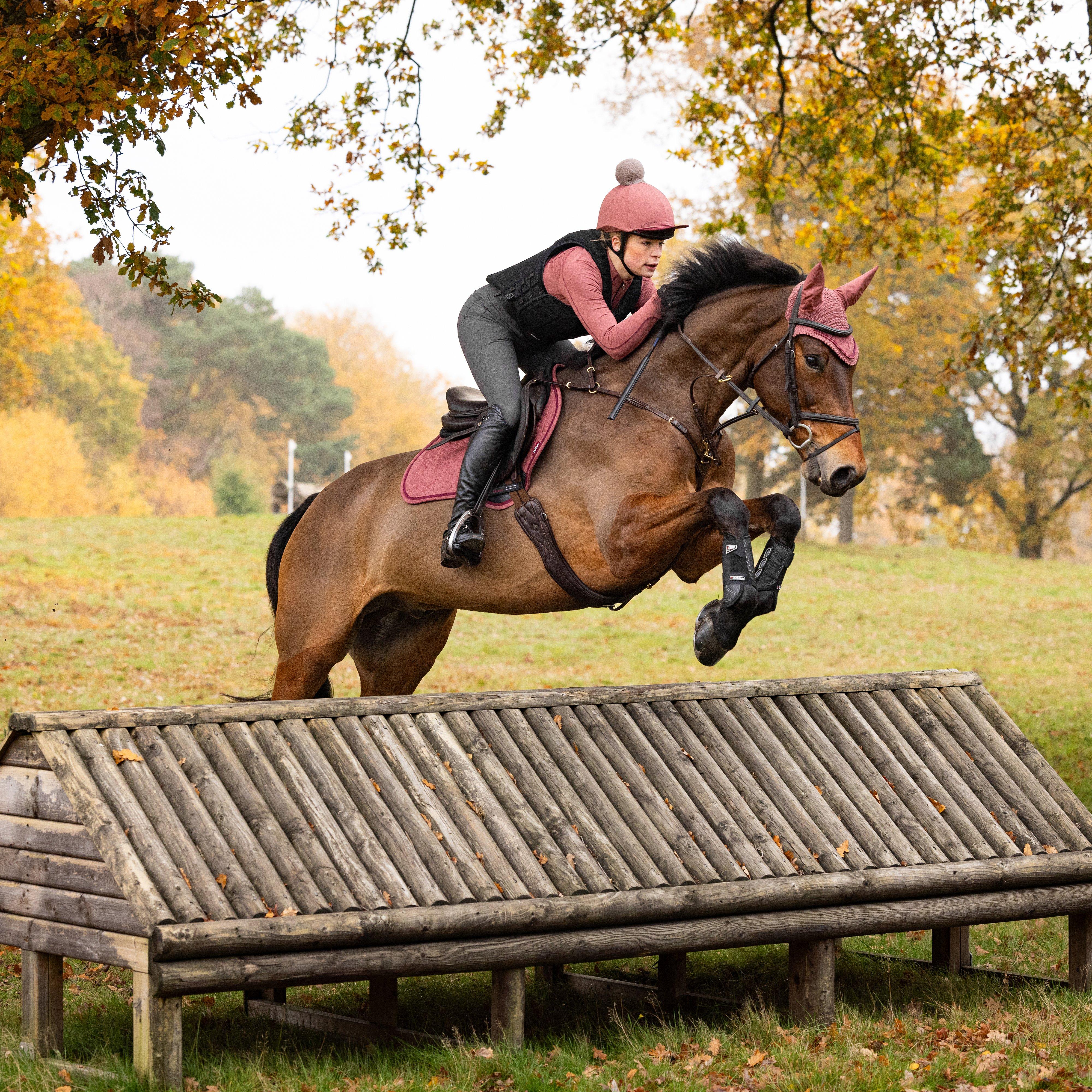 Classique Suede Close Contact Saddle Pad Orchid