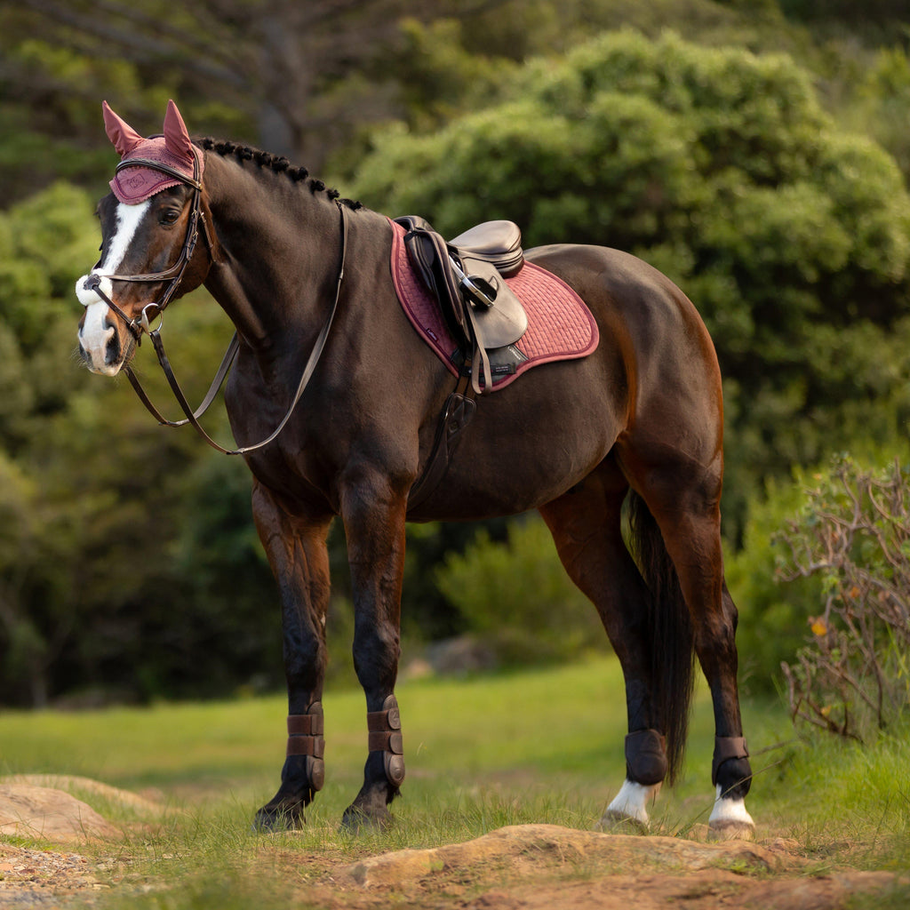 Classique Suede Close Contact Saddle Pad Orchid