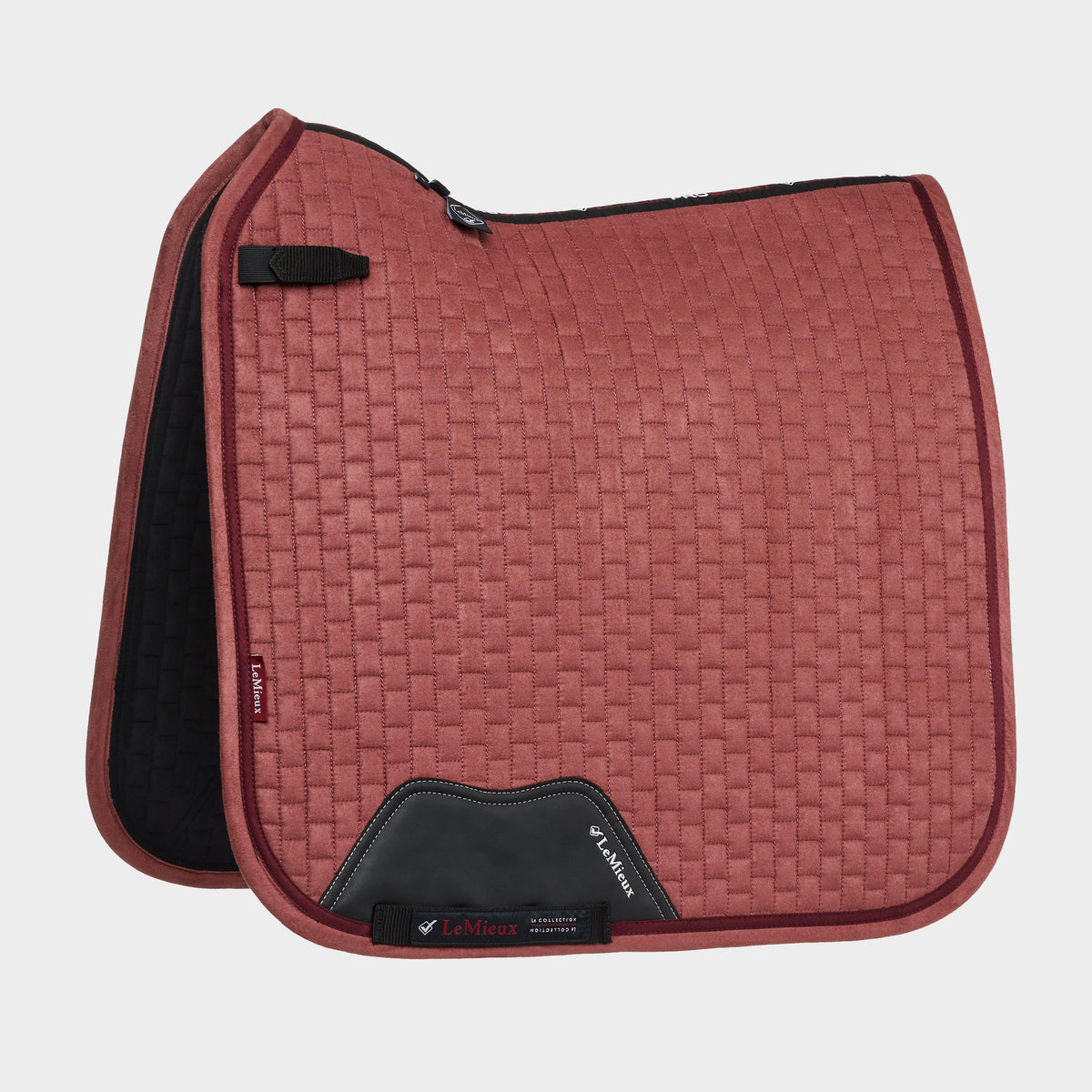Classique Suede Dressage Saddle Pad Orchid