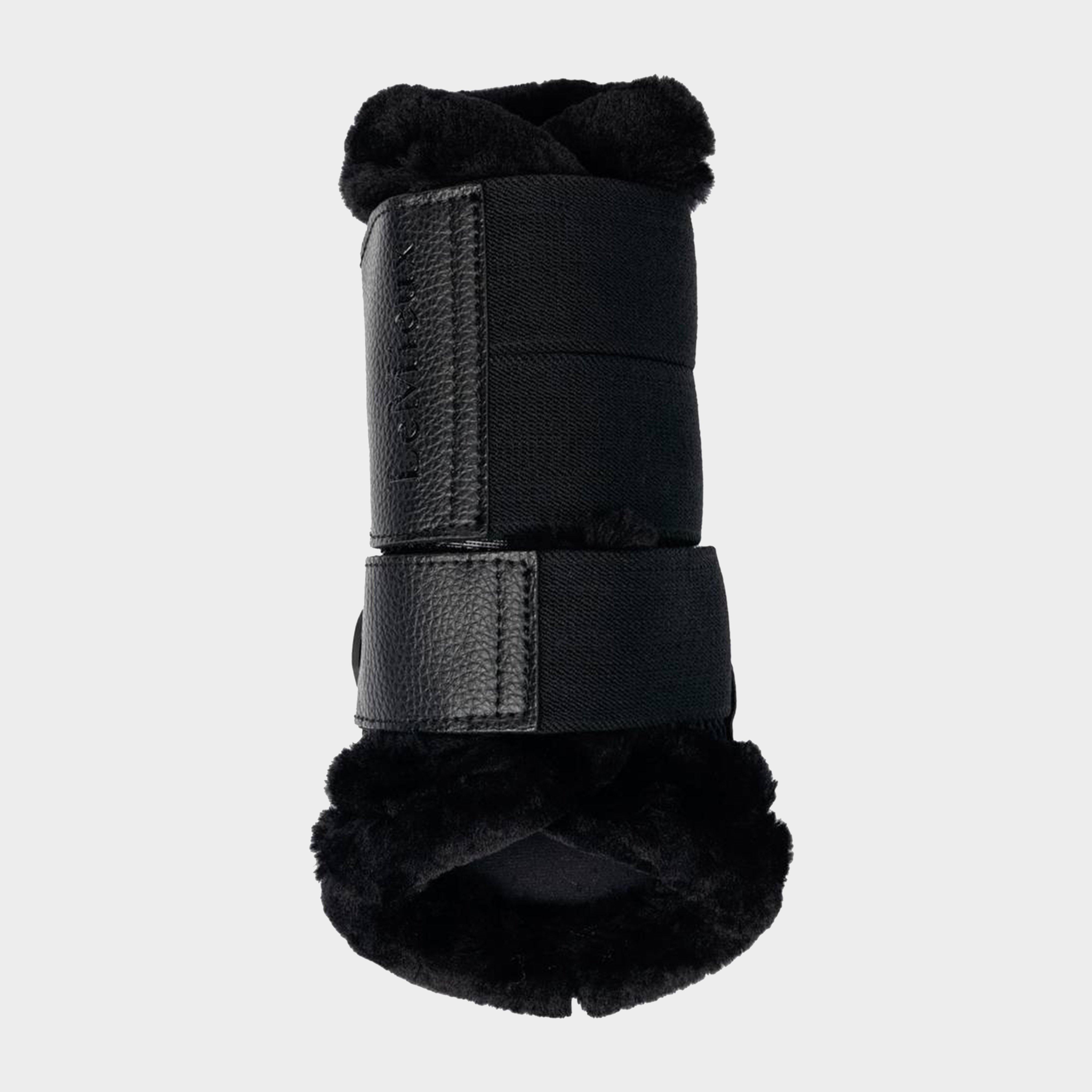 Fleece Brushing Boots Black
