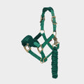 Mini Vogue Headcollar and Leadrope Evergreen