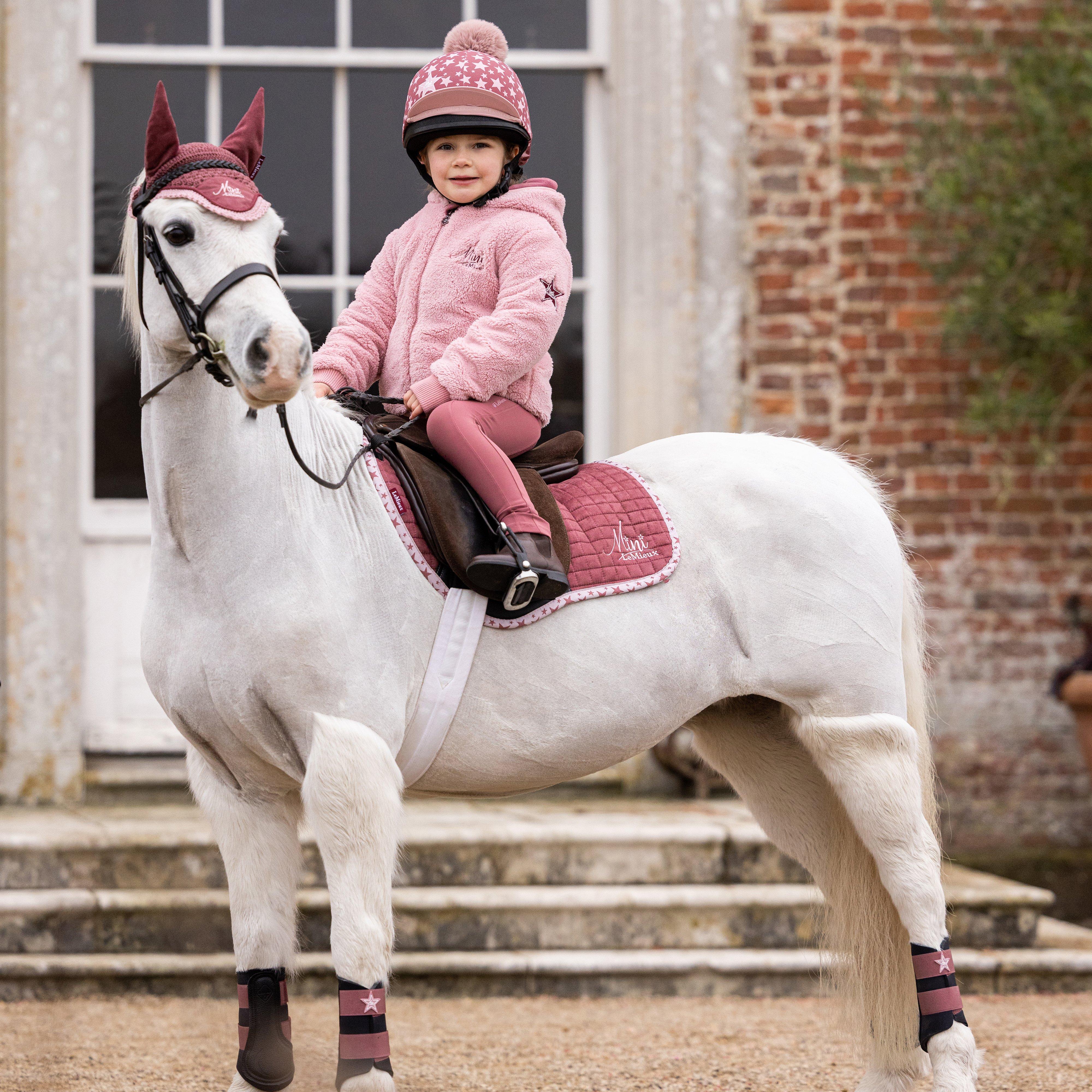 Mini Suede Jump Saddle Pad Orchid