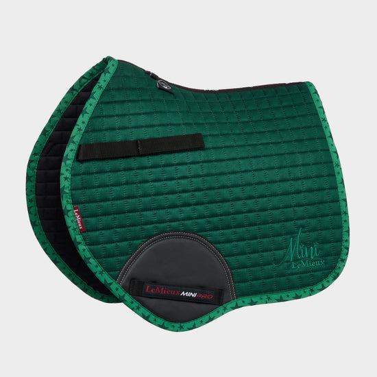 Mini Suede Jump Saddle Pad Spruce