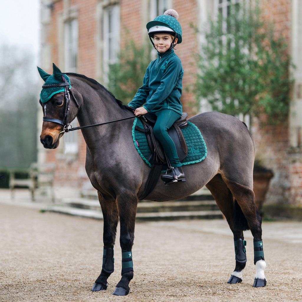 Mini Suede Jump Saddle Pad Spruce