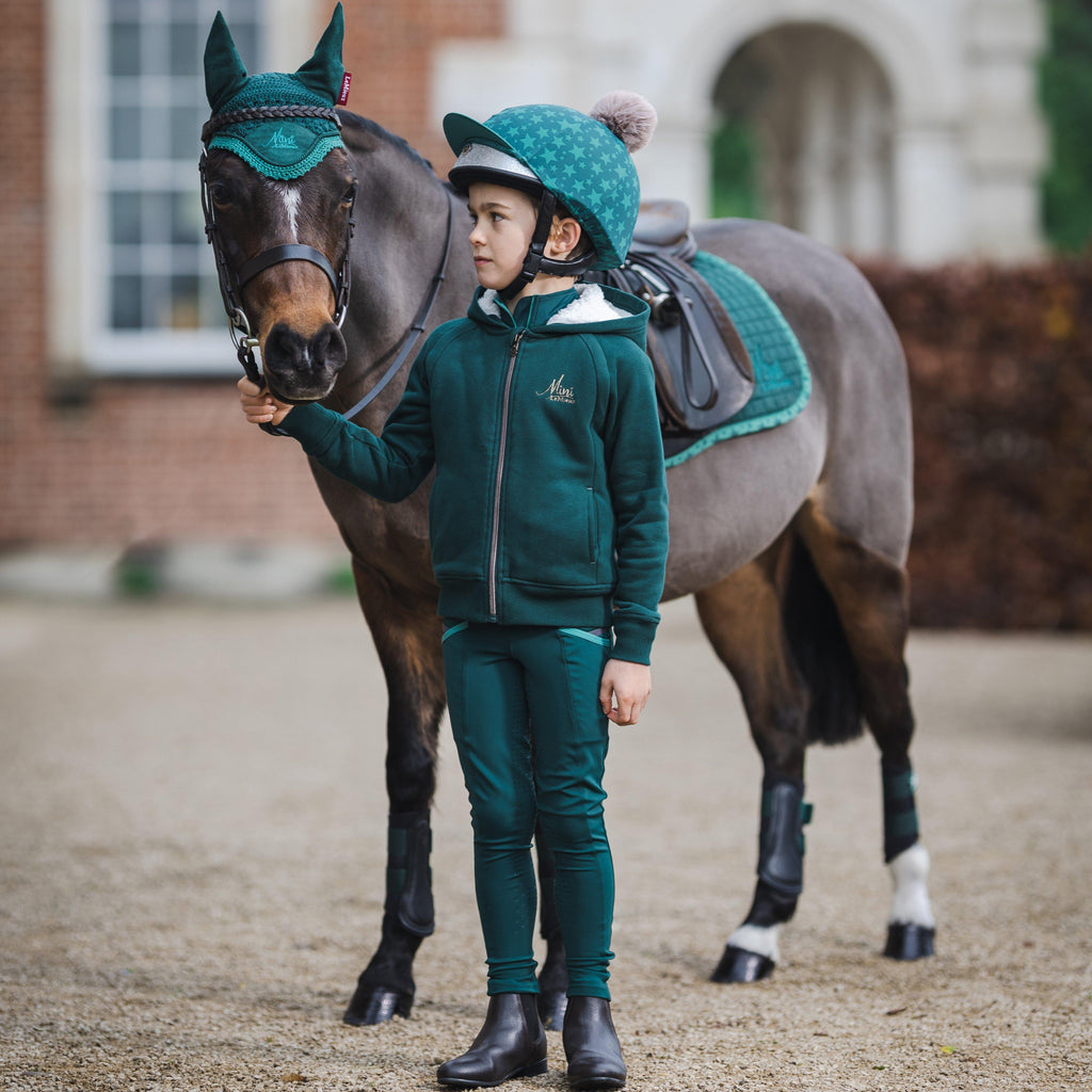 Mini Suede Jump Saddle Pad Spruce