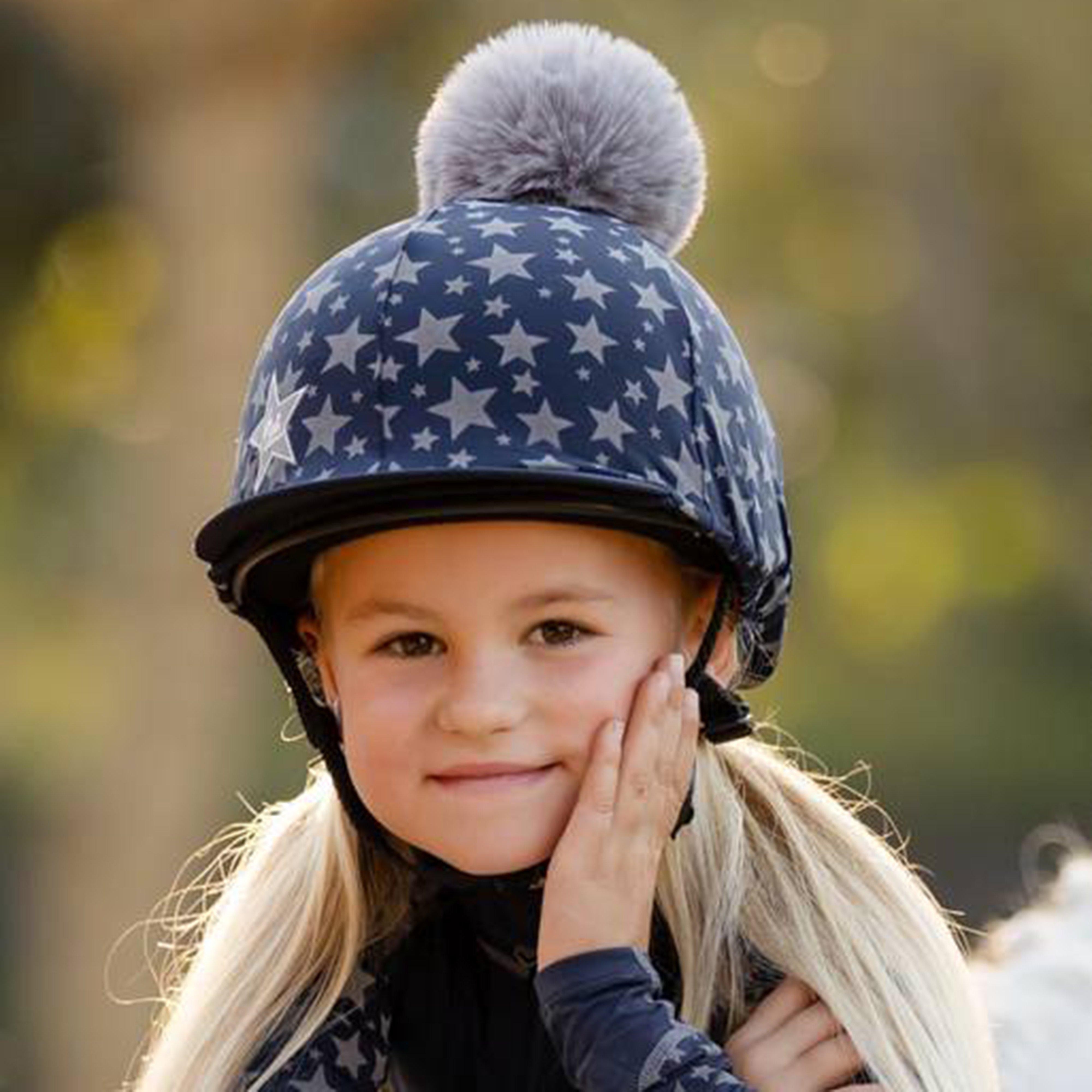 Mini Reflective Hat Silk Indigo