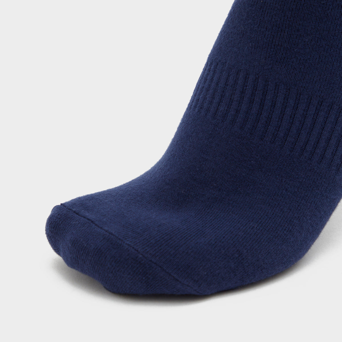 Womens Logo Riding Socks Navy/Red