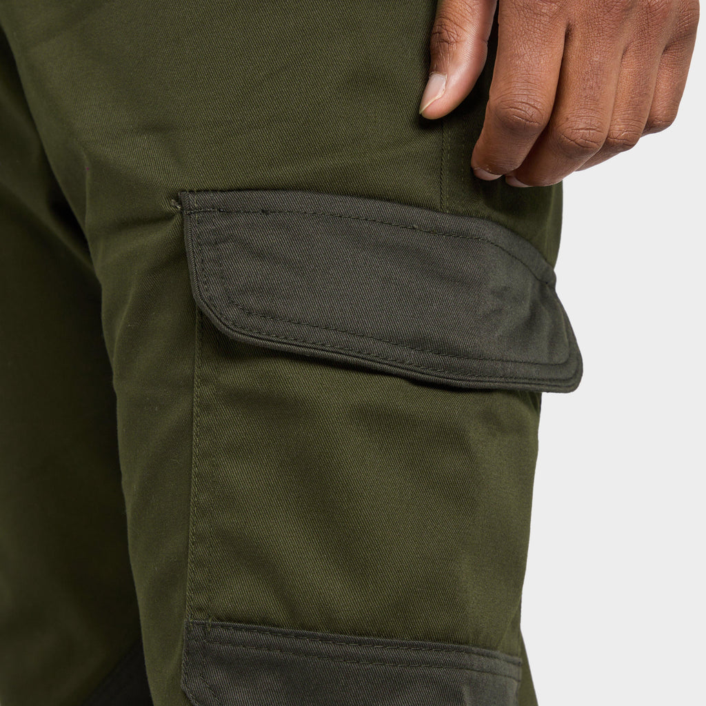Mens Fieldman Trousers Green