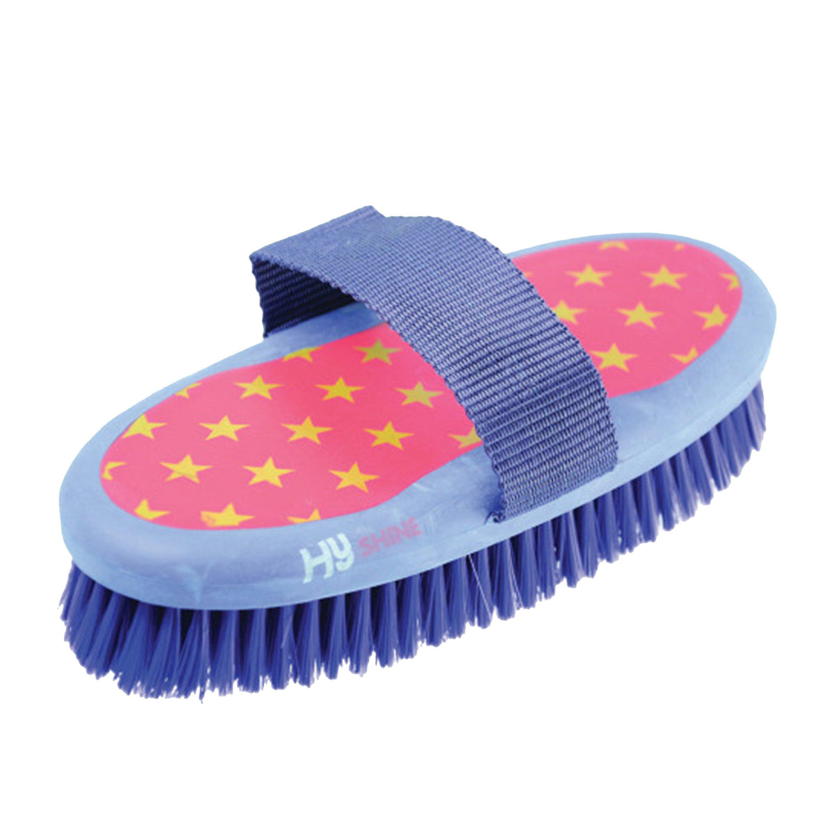 Star Easy Grip Body Brush Navy/Red