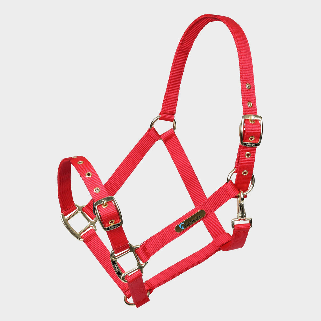 Adjustable Headcollar Red
