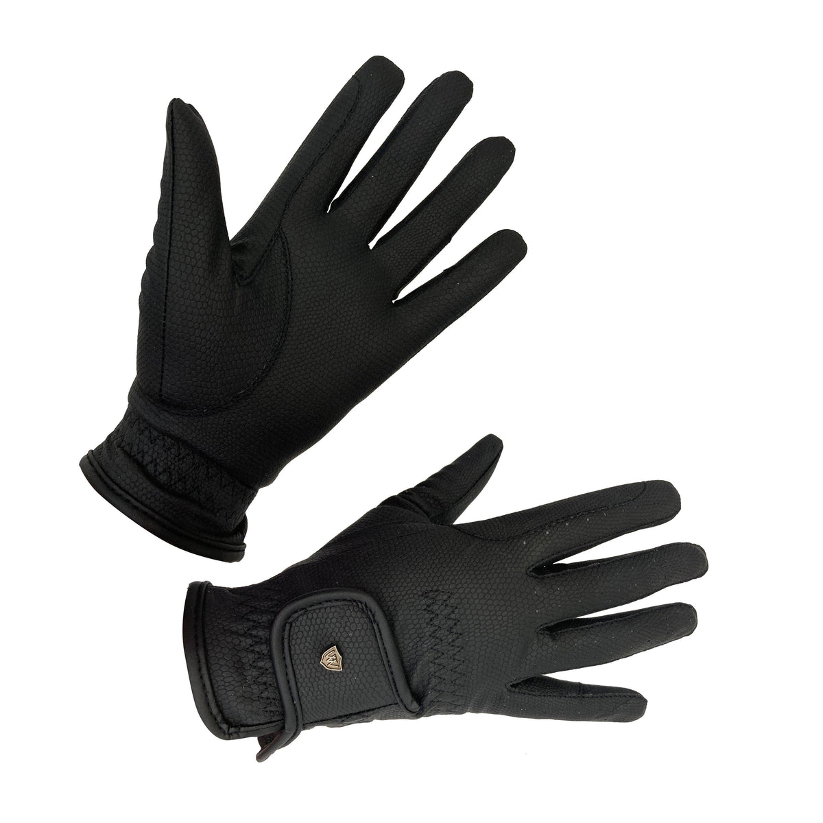 Competition Riding Gloves Black