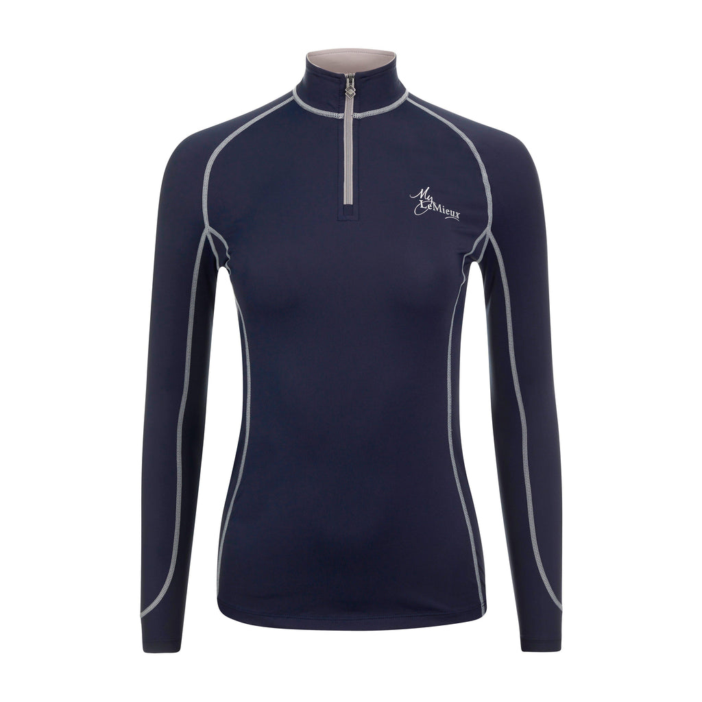 Womens My LeMieux Womens Base Layer Navy