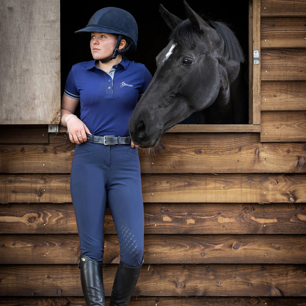 Womens Polo Shirt Navy
