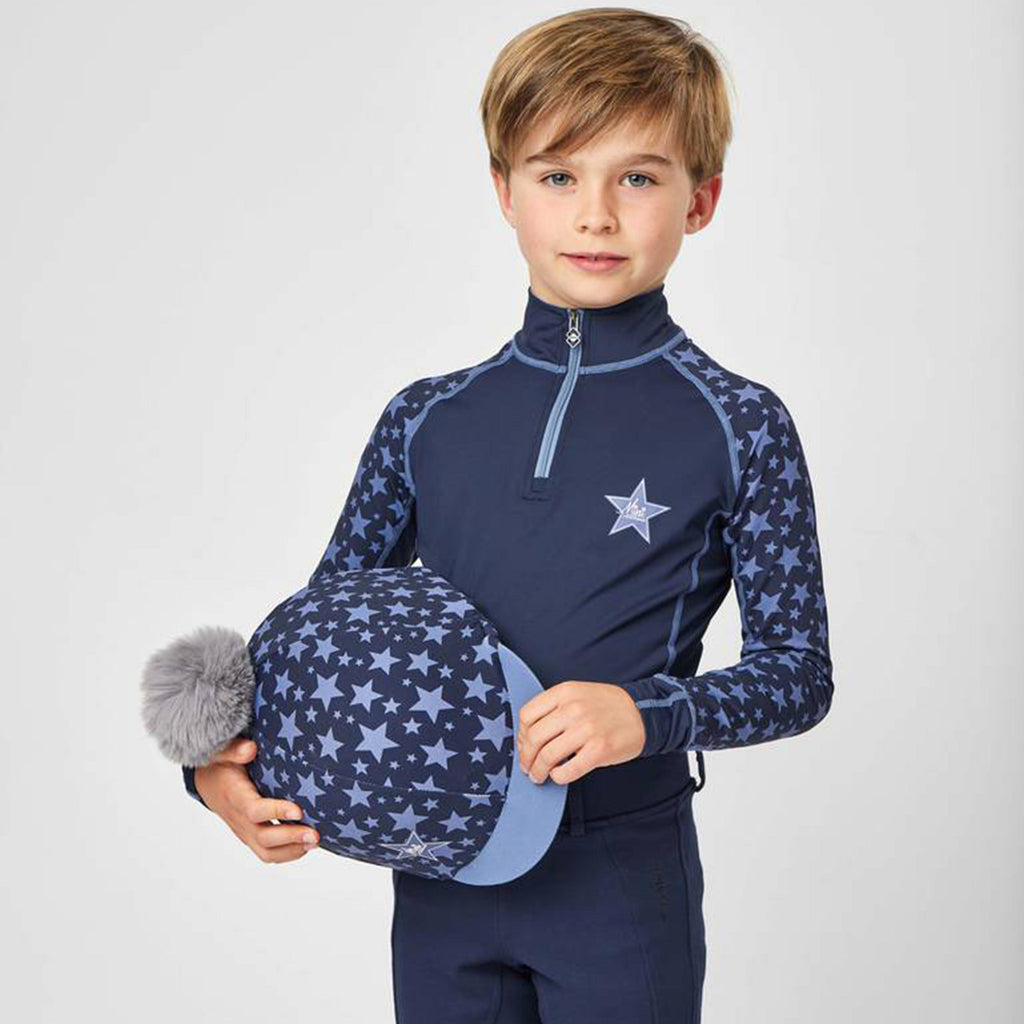 Mini Hat Silk Indigo