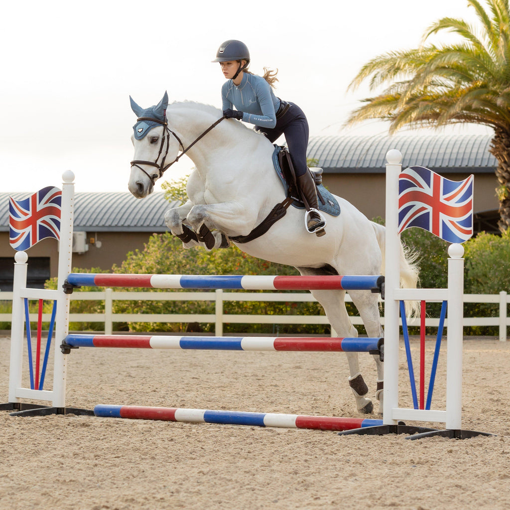 Loire Classic Close Contact Saddle Pad Ice Blue