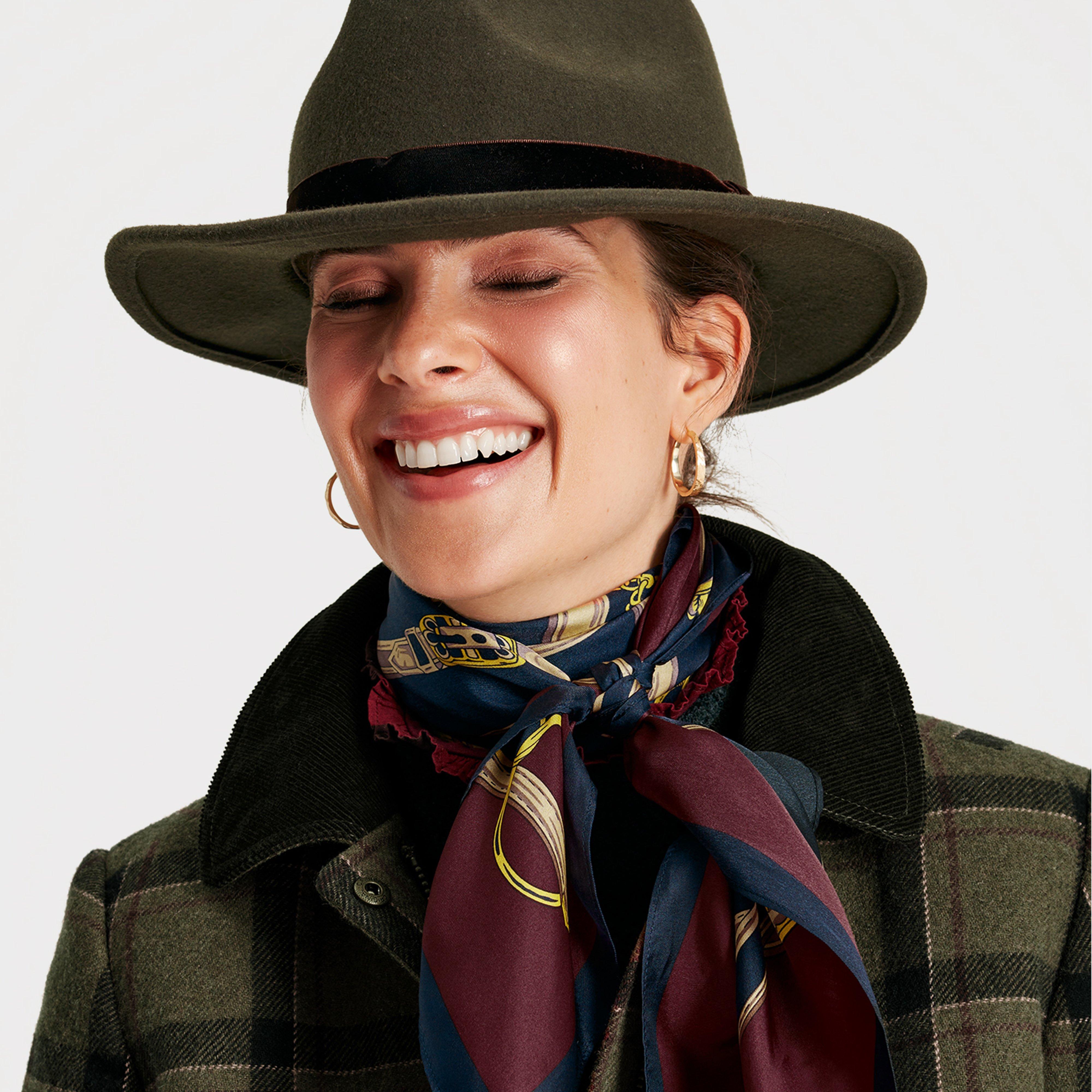 Womens Berkley Tweed Fieldcoat Green Tweed