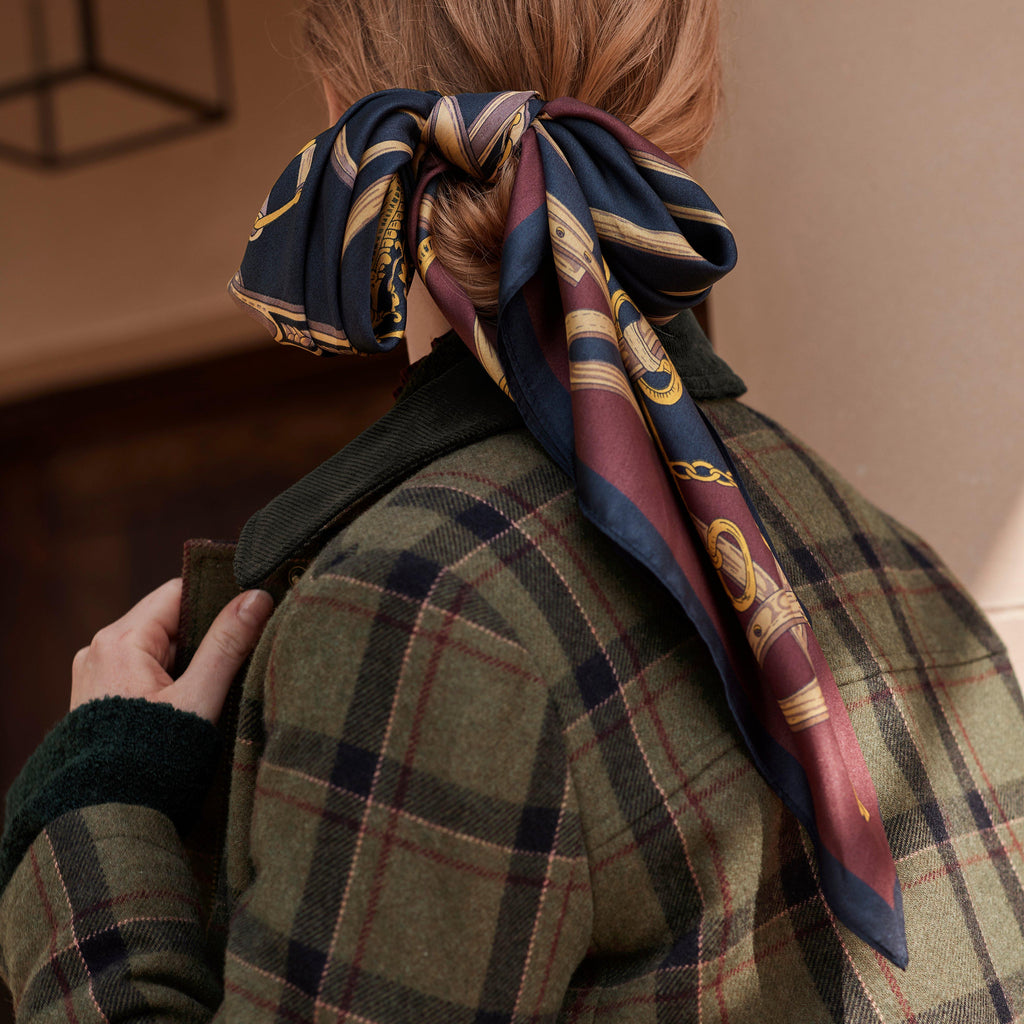 Womens Berkley Tweed Fieldcoat Green Tweed