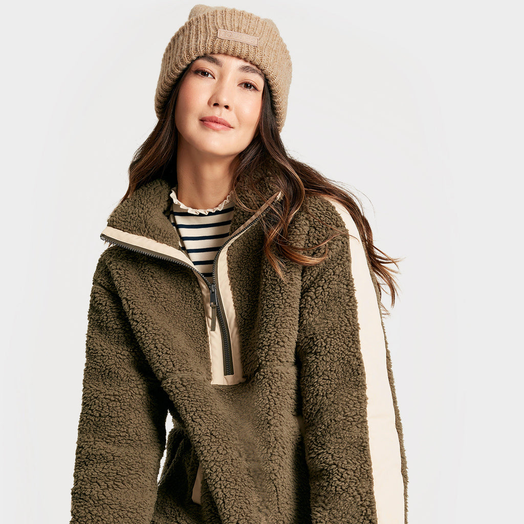 Womens Eloise Knitted Gloves Oat