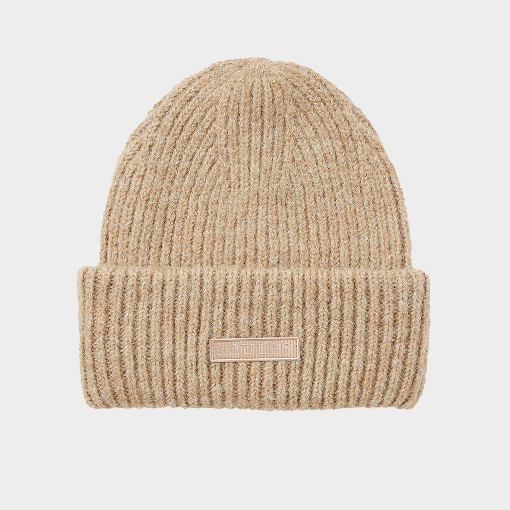 Womens Eloise Soft Oversized Beanie Hat Oat